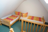 Schlafzimmer 3 im Dachgeschoss