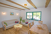 Wohnbereich im Ferienhaus